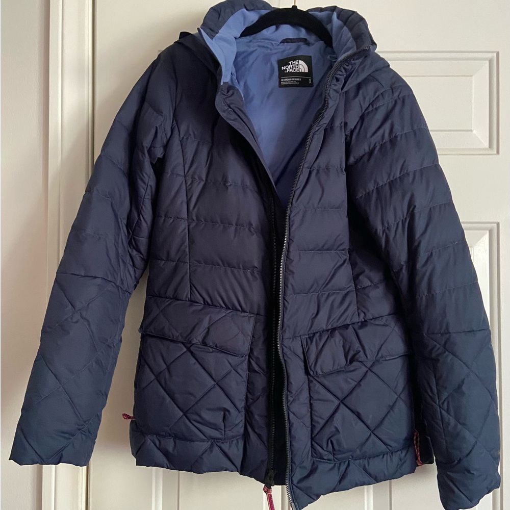 The North Face Blue Quilted Jacket